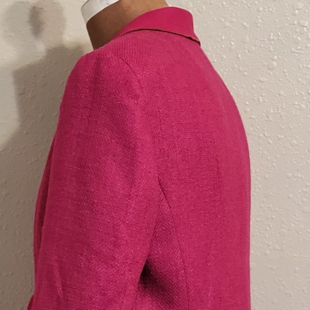 Rena Lange Raspberry Pink Jacket - Picture 2 of 8